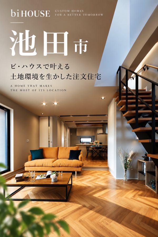 池田市の注文住宅｜ビ・ハウス